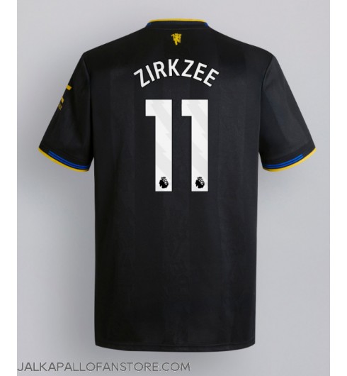 Manchester United Joshua Zirkzee #11 Kolmaspaita 2025-26 Lyhythihainen Manchester United Joshua Zirkzee #11 Kolmaspaita 2025-26 Lyhythihainen